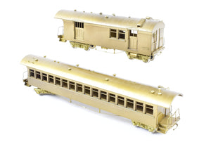 HOn3 Brass NJ Custom Brass Sumpter Valley Coach and Mail-Baggage Car Set