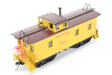 Load image into Gallery viewer, O Brass Sunset Models Third Rail UP - Union Pacific CA-1 Wood Caboose FP in Yellow/Brown No. 25766

