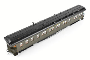 HO Brass NBL - North Bank Line GN - Great Northern A22 Business Car Wood Sides FP Pullman Green DAMAGED - AS IS