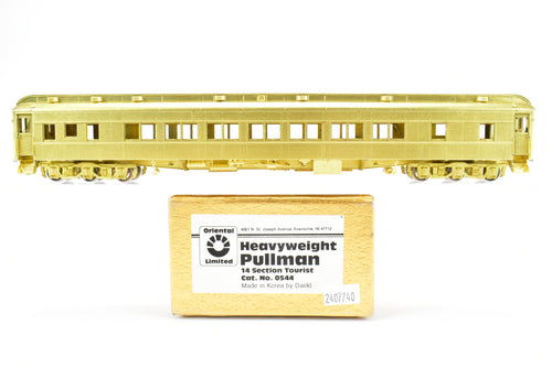 HO Brass Oriental Limited Various Roads Pullman Heavyweight 14-Section Tourist Car w/o Air Cond5itioning