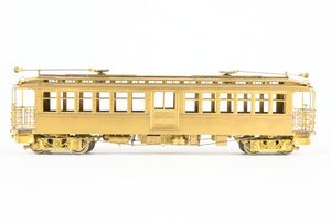 HO Brass WP Car Corp. BRT/BTU - Brooklyn Rapid Transit/Brooklyn Union Elevated 1200 With Trolley Poles