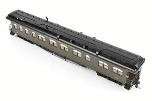 HO Brass NBL - North Bank Line GN - Great Northern A22 Business Car Wood Sides FP Pullman Green DAMAGED - AS IS