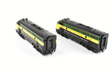 Load image into Gallery viewer, HO Brass Oriental Limited C&amp;NW - Chicago and Northwestern EMD F3A/F3A PH II 1500 HP 2-Unit Set FP Freight Scheme

