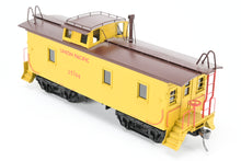 Load image into Gallery viewer, O Brass Sunset Models Third Rail UP - Union Pacific CA-1 Wood Caboose FP in Yellow/Brown No. 25766
