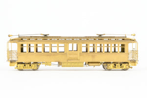 HO Brass WP Car Corp. BRT/BTU - Brooklyn Rapid Transit/Brooklyn Union Elevated 1200 With Trolley Poles