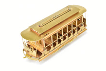 Load image into Gallery viewer, HO Brass MTS Imports Various Roads Brill 10 Bench Open Trolley
