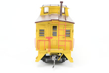 Load image into Gallery viewer, O Brass Sunset Models Third Rail UP - Union Pacific CA-1 Wood Caboose FP in Yellow/Brown No. 25766
