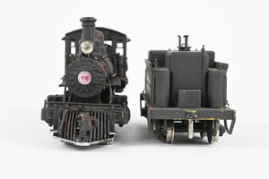 HO Brass Sunset Models V&T - Virginia & Truckee 4-6-0 No. 25 Custom Painted Private Road REBOXX