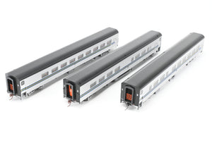 HO CON Rapido Trains, Inc. CNR – Canadian National Railwa Via Rail Tempo Train w/ Two Extra Cars FP