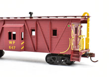 Load image into Gallery viewer, HO Brass Balboa WP - Western Pacific Outside Braced Bay Window Caboose
