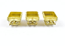Load image into Gallery viewer, HOn3 Brass PSC - Precision Scale Co. RGS - West Side lumber Co. PC&amp;F Side Dump Ballast Car Set of 3

