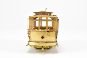 HO Brass MTS Imports Various Roads Brill 10 Bench Open Trolley