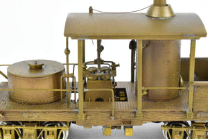 HO Brass NWSL - Northwest Short Line Various Roads Class A Climax 12 Ton Vertical Boiler Logging Locomotive
