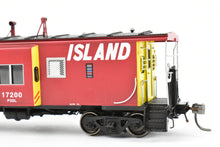 Load image into Gallery viewer, HO Brass CON OMI - Overland Models, Inc. CRI&amp;P - Rock Island Bay-Window Caboose F/P #17200 Light Weathering
