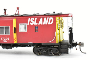 HO Brass CON OMI - Overland Models, Inc. CRI&P - Rock Island Bay-Window Caboose F/P #17200 Light Weathering