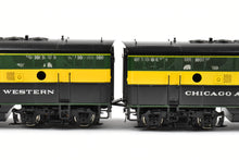Load image into Gallery viewer, HO Brass Oriental Limited C&amp;NW - Chicago and Northwestern EMD F3A/F3A PH II 1500 HP 2-Unit Set FP Freight Scheme
