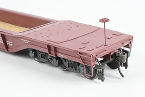 O Brass Alco Models PRR - Pennsylvania Railroad F33 Greenville Well Flat Custom Painted & Weathered No. 470095