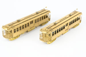 HO Brass WP Car Corp. BRT/BTU - Brooklyn Rapid Transit/Brooklyn Union Elevated 1200 With Trolley Poles