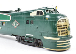 HO Brass CON OMI - Overland Models, Inc. IC - Illinois Central Pullman Standard/Winton "Green Diamond" 5-Car Articulated Train Factory Painted