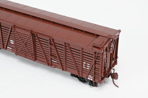 HO Brass Pecos River Brass ATSF - Santa Fe Sk-R Stock Car Custom Painted No. 60771
