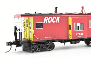 HO Brass CON OMI - Overland Models, Inc. CRI&P - Rock Island Bay-Window Caboose F/P #17200 Light Weathering