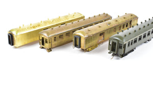 HO Brass Ken Kidder SP - Southern Pacific Harriman 4-Car Passenger Set AS-IS