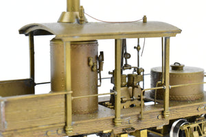 HO Brass NWSL - Northwest Short Line Various Roads Class A Climax 12 Ton Vertical Boiler Logging Locomotive