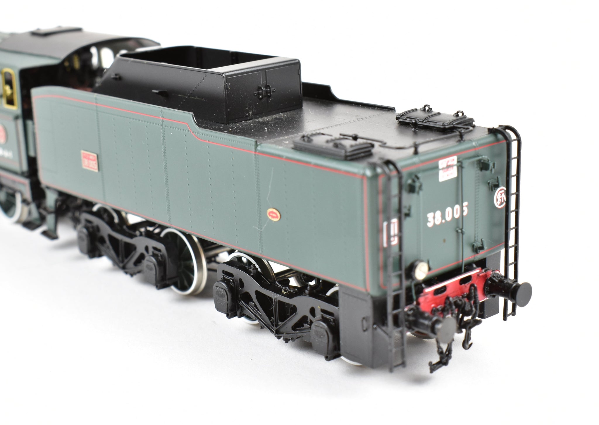 HO Brass CON Micro-Metakit SNCF 2-12-0 Heavy Freight Class 160-A FP Green