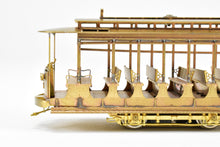 Load image into Gallery viewer, HO Brass MTS Imports Various Roads Brill 10 Bench Open Trolley
