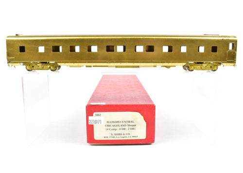 HO Brass Soho IC - Illinois Central 4-4-2 Sleeper Panama Limited