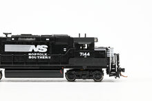 Load image into Gallery viewer, N Brass OMI - Overland Models, Inc. NS - Norfolk Southern EMD GP60 I.C.E Equipped Factory Painted Back No. 7144
