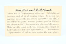 Load image into Gallery viewer, HO Brass Red Ball Various Roads NYC - New York Central Tiny Rail Bus
