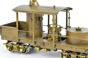 HO Brass NWSL - Northwest Short Line Various Roads Class A Climax 12 Ton Vertical Boiler Logging Locomotive