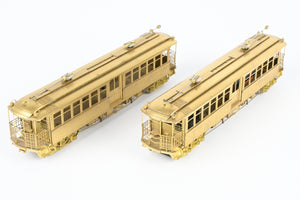 HO Brass WP Car Corp. BRT/BTU - Brooklyn Rapid Transit/Brooklyn Union Elevated 1200 With Trolley Poles