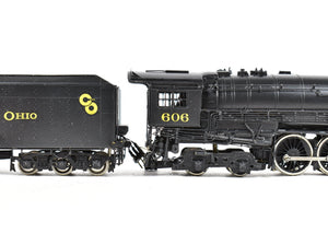 HO Brass OMI - Overland Models, Inc. C&O - Chesapeake & Ohio J-3 4-8-4 #606 Custom Painted DCC