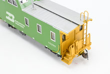 Load image into Gallery viewer, HO Brass OMI - Overland Models, Inc. GN - Great Northern Slanted Cupola Caboose CP as BN - Burlington Northern No. 10390 REBOXX

