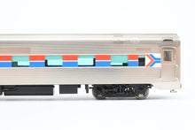 Load image into Gallery viewer, HO Brass Cascade Models Amtrak Ex. AT&amp;SF - Santa Fe Budd Pine Series 10RMT-6DBR Sleeper w/o Skirt Pro-Painted “Pine Arroyo&quot;
