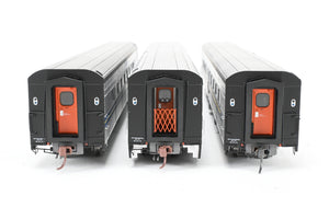 HO CON Rapido Trains, Inc. CNR – Canadian National Railwa Via Rail Tempo Train w/ Two Extra Cars FP