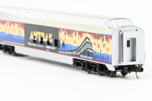Load image into Gallery viewer, N Centralia Car Shops Amtrak Super Dome Factory Painted “Ocean View” Fall Version
