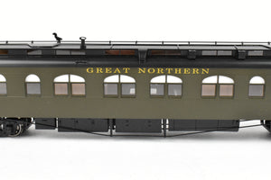 HO Brass NBL - North Bank Line GN - Great Northern A22 Business Car Wood Sides FP Pullman Green DAMAGED - AS IS