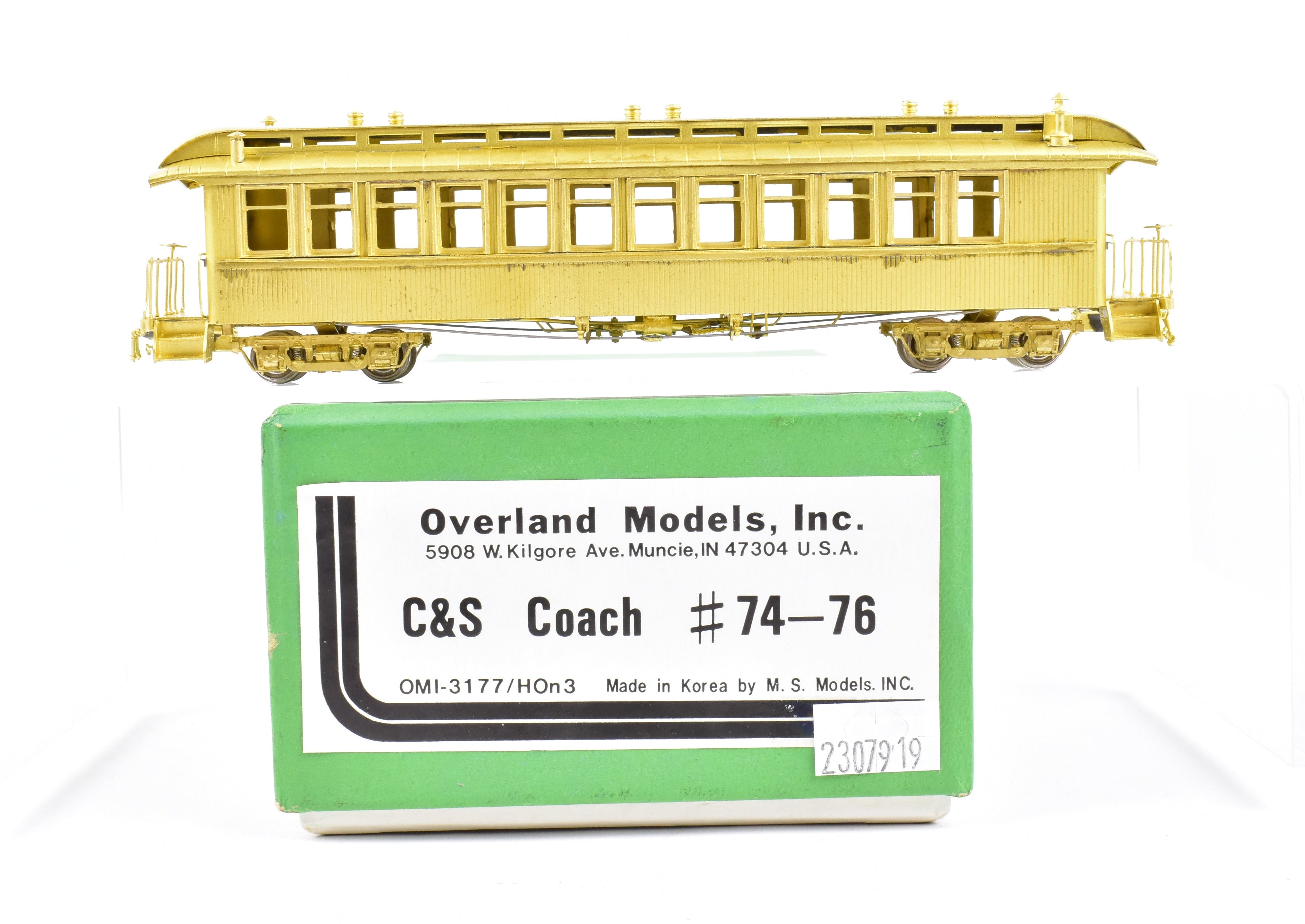 HOn3 Brass OMI - Overland Models, Inc. C&S - Colorado & Southern