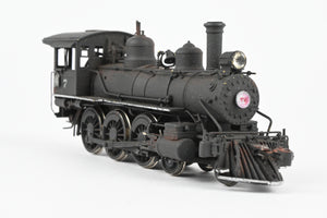 HO Brass Sunset Models V&T - Virginia & Truckee 4-6-0 No. 25 Custom Painted Private Road REBOXX