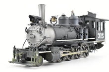 Load image into Gallery viewer, On3 Brass OMI - Overland Models D&amp;RGW - Denver &amp; Rio Grande Western C-18 2-8-0 #315 Switching CP and Weathered 1940&#39;s Appearance
