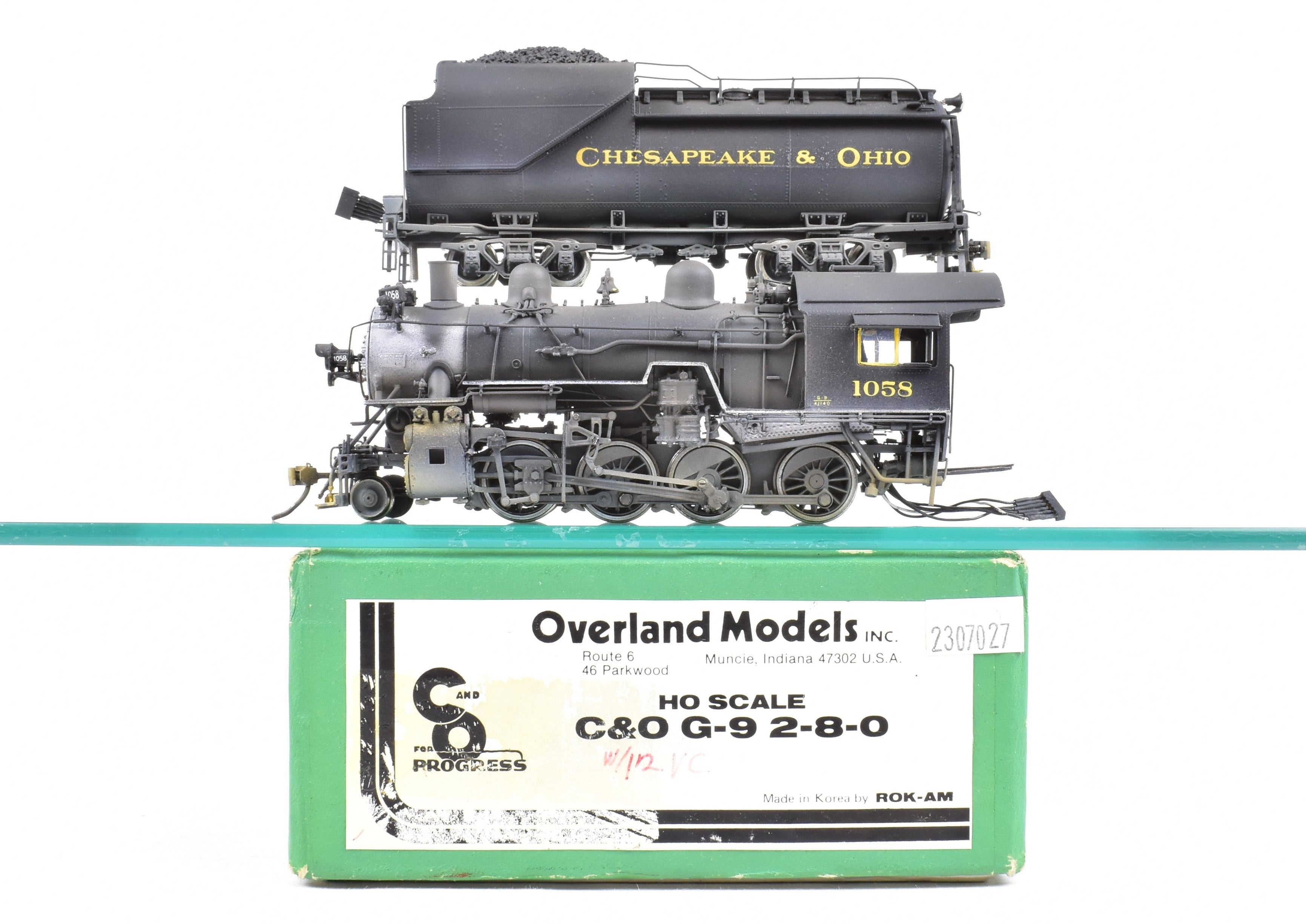 HO Brass OMI - Overland Models C&O - Chesapeake & Ohio G-9 2-8-0