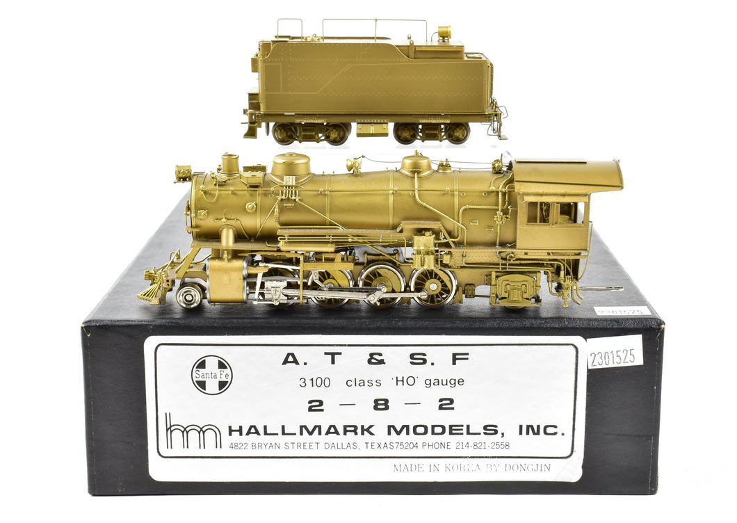 HO Brass Hallmark Models ATSF - Santa Fe 3100 Class 2-8-2