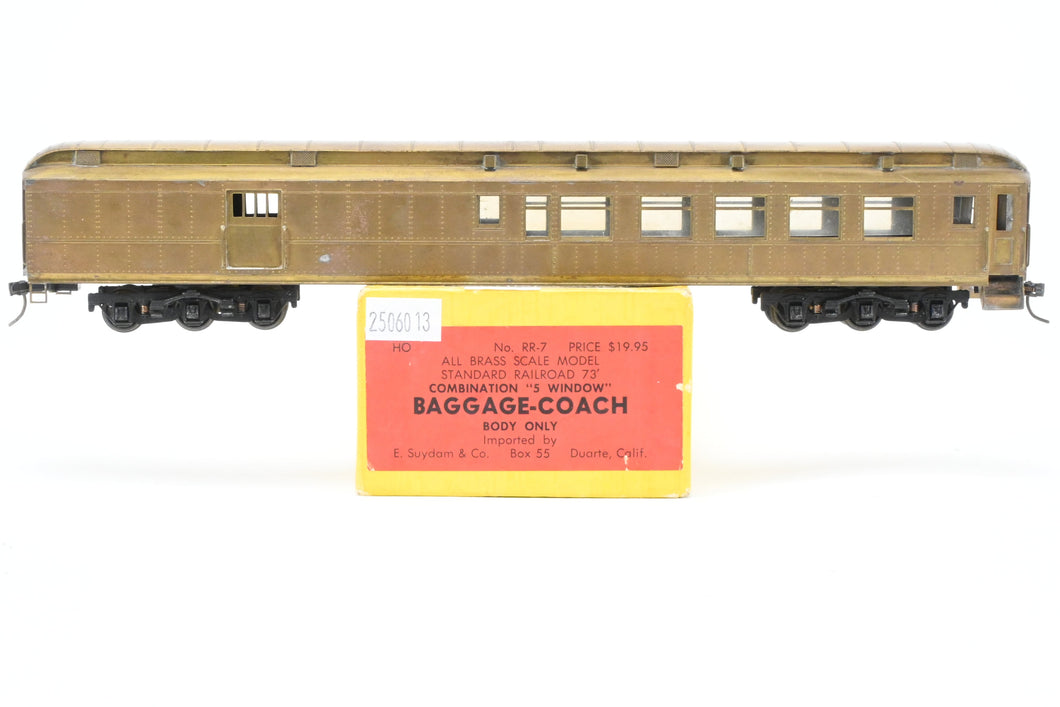HO Brass Suydam AT&SF - Santa Fe Heavyweight Combine Central Valley Trucks
