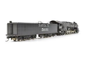 HO Brass PFM - United ATSF - Santa Fe 2-10-4 Custom Painted #5031