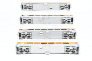 HOn3  D+R Modellbahn D&RGW  - Denver & Rio Grande Western Style "Modern" Passenger Coach 4 Pack