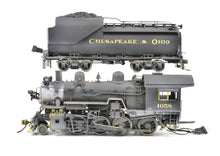 Load image into Gallery viewer, HO Brass OMI - Overland Models C&amp;O - Chesapeake &amp; Ohio G-9 2-8-0 CP &amp; Weathered, No. 1058

