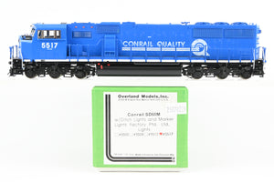 HO Brass CON OMI - Overland Models, Inc. CR - Conrail EMD SD60M W/Ditchlights and Marker Lights FP No. 5517